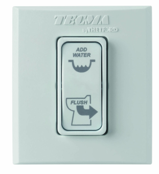 Tecma T-COM012NW/E - Compass, White, High, 12V, Soft Closing, Eco Switch