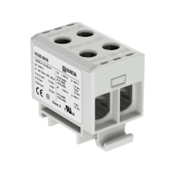 Ouneva Double Terminal Block - Grey