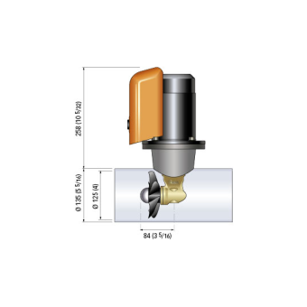 Quick Bow Thruster Kit BTQ 125-40 12V