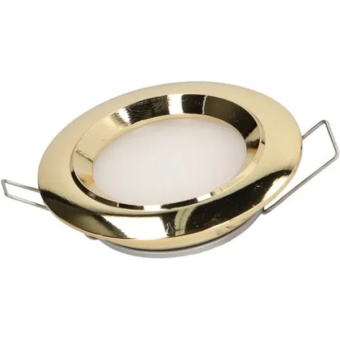 NauticLED BRAVA-24/BR - BRAVA24BR Brava Brass 2/20W 23-30V Ø70/Ø55x18 mm Downlight