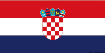 Osculati 35.457.01 - Flag Croatia 20 x 30 cm