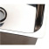 Rectangular Polished Stainless Steel Sink - Right Drain