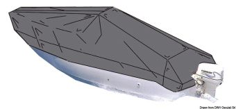 Osculati 46.170.03 - Boat Cover for Open Boats 4400/4700