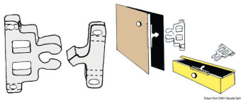 Osculati 38.107.41 - Snap Latch 10 pcs