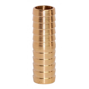 Guidi 1016-10D010 Brass Double Hose Connector Ø10 mm X 60 mm