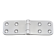 Marine Town Mirror Polished Hatch Hinges 165X51 mm