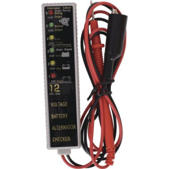 Euromarine Electrical Tester For Battery - 6 LED - 12V