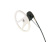 Ultraflex T67W Steering System with White Bezel