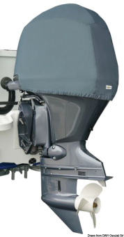 Osculati 46.541.08 - Oceansouth Cover For Yamaha Engines 25 HP