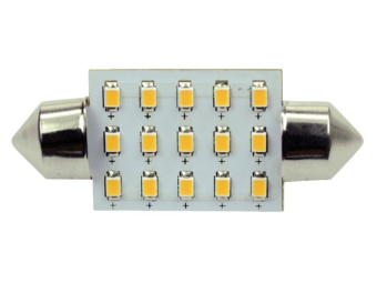 Talamex LED 15 Festoon 10-30V 37mm 2700K