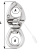 Wichard 2773 - Snap Shackle Quick Release With Large Swiveling Eye HR Stainless Steel 80 mm