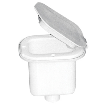 Nuova Rade 37214 - Case For Shower Head, Square, W/Lid, 125x97mm, White