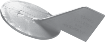Zinc Anode Yamaha Outboard, Skeg (OEM 688-45371-02)