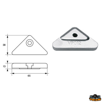 Trem L8140135 - Anodes For Engines Volvo-Penta