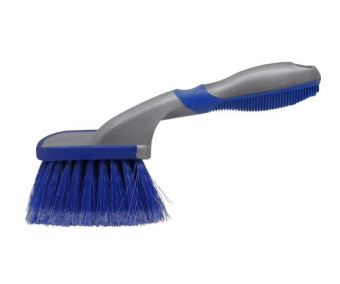 BTC Line Blue Short Handle Wash Brush Blue