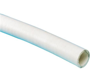 Hose White With Spiral Inlay 38x48mm Roll 30m