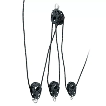Harken 7509 - Vang-Master 4:1 Double-ended 75 mm Carbo Purchase System