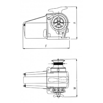 Lofrans Tigres Windlass 1500W 24V