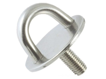 Oval Threaded Plate with U-Bolt