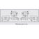 Lalizas 71315 - FOS LED 12 Starboard & Port Lights 112,5°, Side & Flush Mounted, Set, With Black Housing