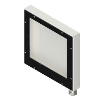 Lopolight 500-130-10" BOX - Bulkhead Box for 10,4" Seatronx Monitor