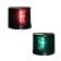Lalizas 71317 - FOS LED 12 Starboard & Port Lights 112,5°, Deck Mounted, Set, With Black Housing
