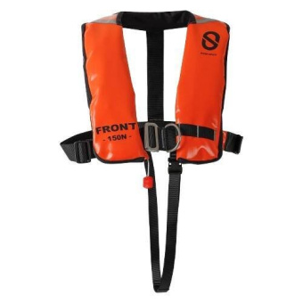 Ocean Safety Inflatable Lifejacket Worksafe Pro 150 N Auto Harness Orange PVC
