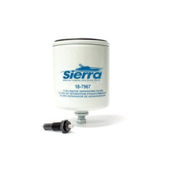 Sierra 18-7967 Fuel Filter With Water Sensor For Mercury Engines - 10μ