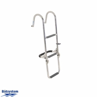 Båtsystem SL95R - Stainless Steel Side Ladder 3 Steps 95×27 cm