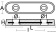 Osculati 43.902.21 - Aluminium Oval Vetus Type Anode 900 g