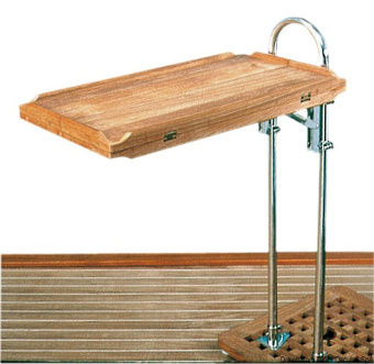 Osculati 71.202.60 - Foldable teak table top 70x80 cm