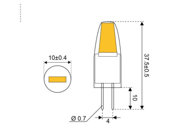 Talamex Super LED 1,5CST COB 10-20V G4L