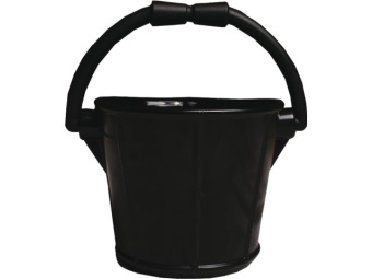 Talamex Black PVC Bucket