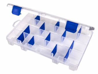 Flambeau 4007 - Tuff Tainer Storage Box Transparent With Zerust – 27.9x18.4x4.5cm