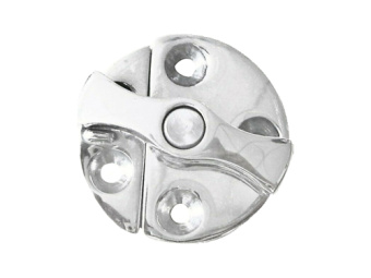 Eval 01102 - Stainless Steel Safety Hasp, Diameter 45mm
