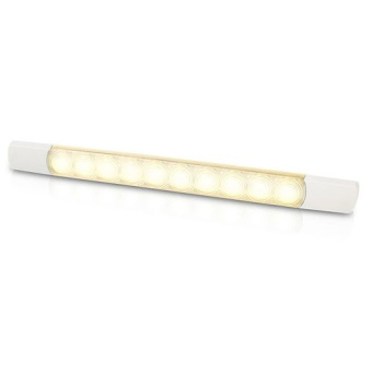 Hella Marine 2JA 980 881-302 - LED Interior Surface Mount Strip Lamp - 24 Volt - Warm White Light