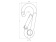 Talamex Carabiner With Eyelet And Locking Bar 80mm