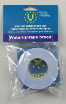 U-Rope Waterline Tape 40 mm x 15 m Blue