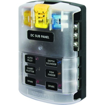 Philippi 700105025 - ASM-6 fuse holder 6-fold