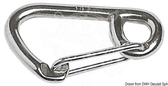 Osculati 09.185.12 - Snap-Hook AISI 316 Large Opening 120 mm