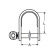 Euromarine A4 Short Flat Shackle Ø5mm