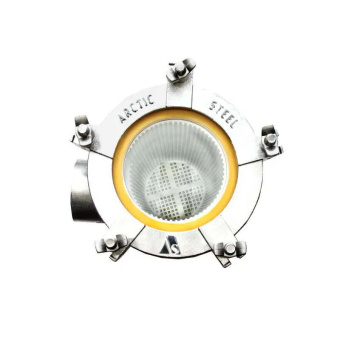 Cooling Filter Transparent Lid 4" BISO / 4" SISO