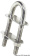 Osculati 39.127.06 - U-Bolt Conic Fittings Mirrorpolished Stainless Steel 136x12.5mm