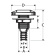 Nuova Rade 43251 - Thru-Hull Threaded Ø55mm With Non-Return Valve, White