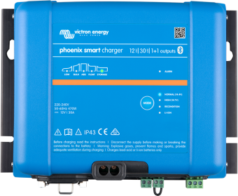 Victron Energy PSC241651085 - Phoenix Smart IP43 Adaptive, intelligent Charger 24/16(1+1) 230