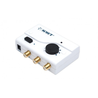 Scout TV Antenna Big Wave White