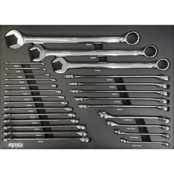 SP Tools EVA Toolkit Spannerset Quad Drive (26 pcs)