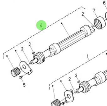 Nanni Diesel 970313596 - Balancer Shaft Assembly for N4.115 Engines
