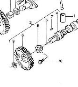 Nanni Diesel 970511101 - Complete Camshaft for 4.110HE Engines