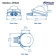 Whale GP4618B - Babyfoot Galley Pump Mk 2